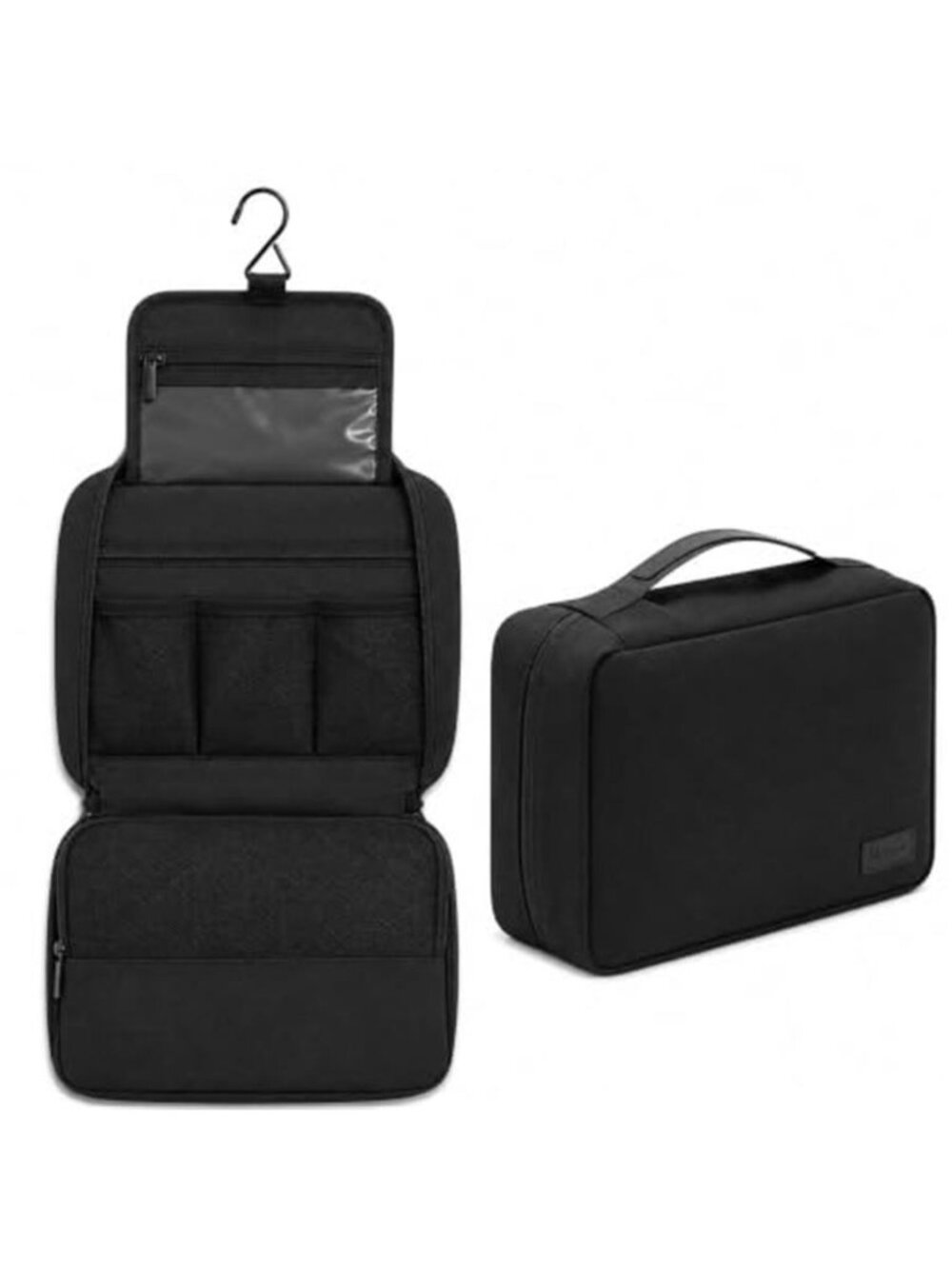 Small Hanging Toiletry Bag for Men and Women Multi-Compartment Travel Toiletry